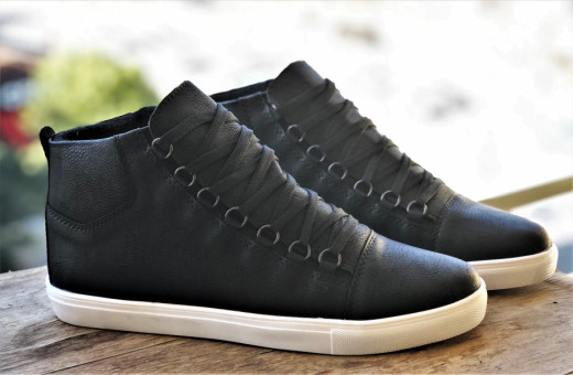 Високи зимни мъжки кецове с топъл хастар Freeland 336