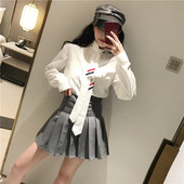 Нова стилна дамска риза в бял цвят