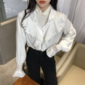 Egyedi női csipkeblúz, két színben