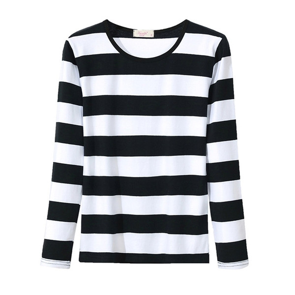 Καθημερινή γυναικεία μπλούζα σε ριγέ σε διάφορα χρώματα