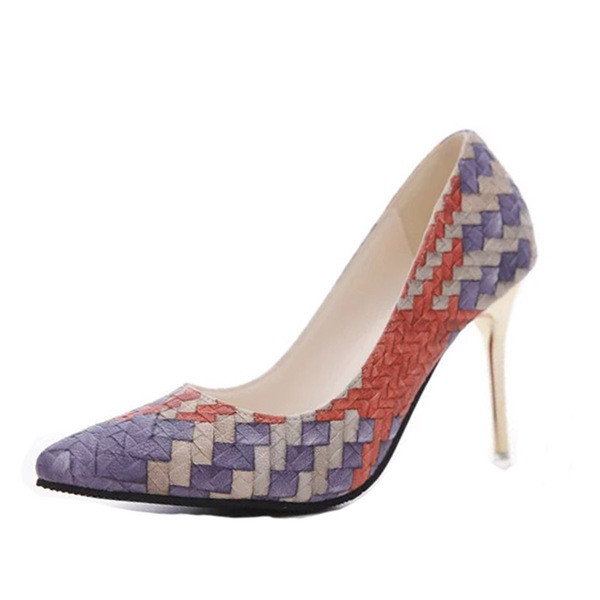 Modern női magassarkú cipő három színben