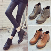 Дамски боти от еко кожа в три цвята