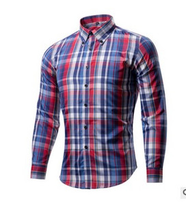 Стилна мъжка риза класически модел в няколко разцветки 