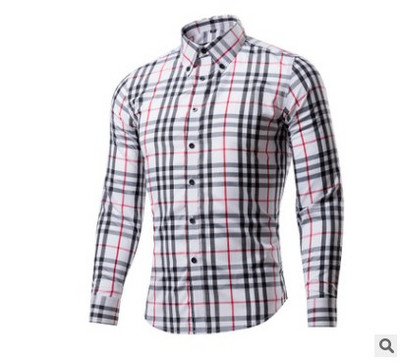 Стилна мъжка риза класически модел в няколко разцветки 