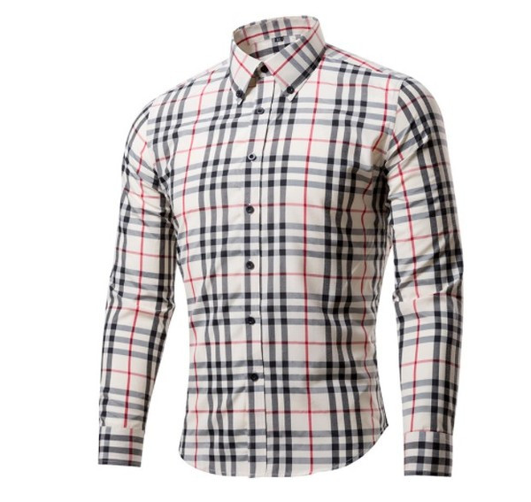 Стилна мъжка риза класически модел в няколко разцветки 