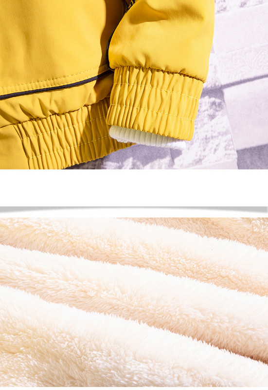 Уникално мъжко яке за зимата с качулка в четири цвята