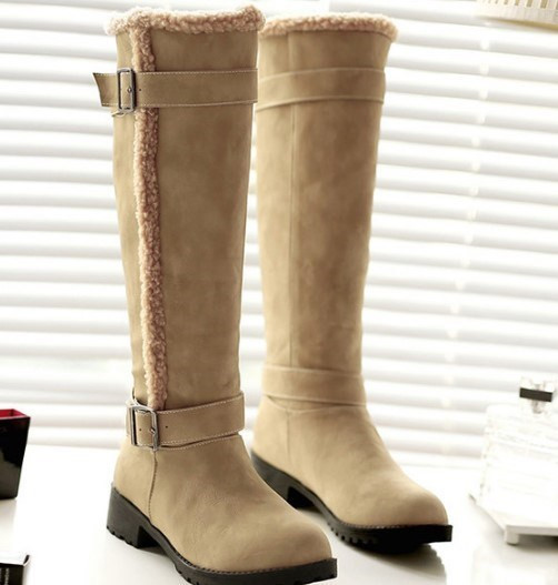 Дамски ботуши за зимата в три цвята