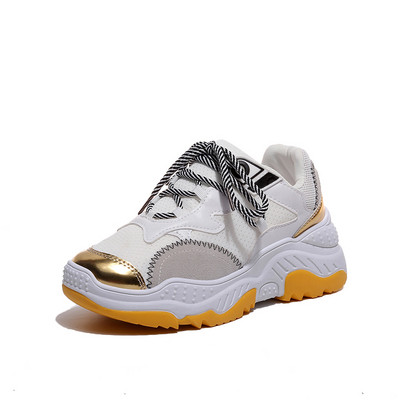 Спортни дамски маратонки с груба подметка в няколко цвята