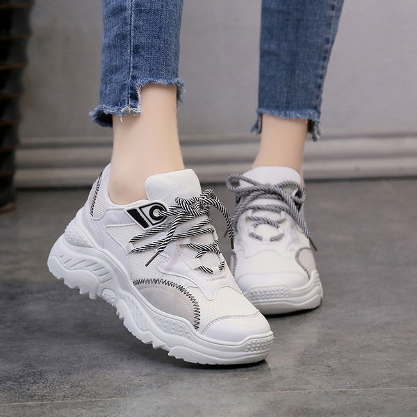 Adidasi sport de dama cu talpa aspra in mai multe culori