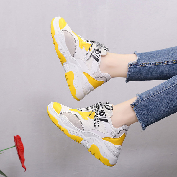 Adidasi sport de dama cu talpa aspra in mai multe culori