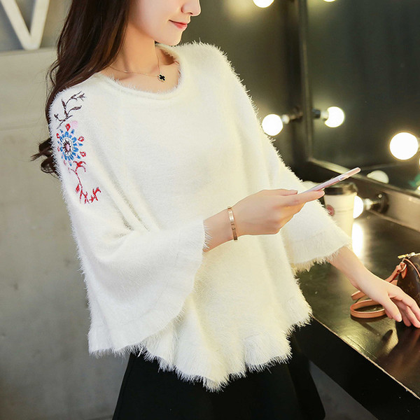 Дамска мека блуза в няколко цвята - широк модел