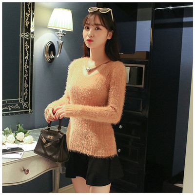 Bluză de damă modernă cu decolteu în V în mai multe culori