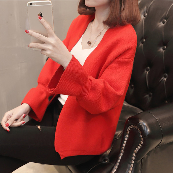 Cardigan scurt de dama elegant in mai multe culori