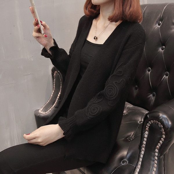 Дамска стилна жилетка в четири цвята