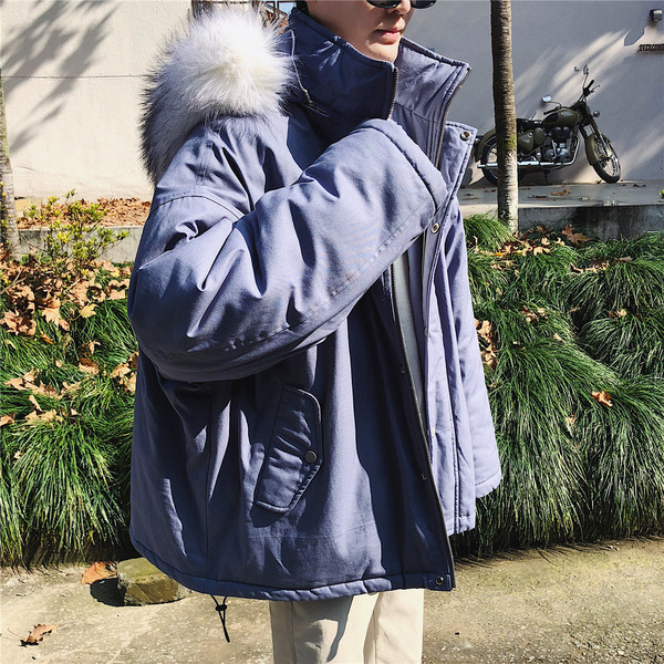 Geaca barbati casual model scurta cu gluga in mai multe culori