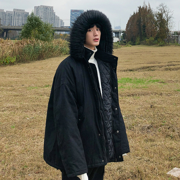 Спортно-ежедневно мъжко яке широк модел с качулка в три цвята