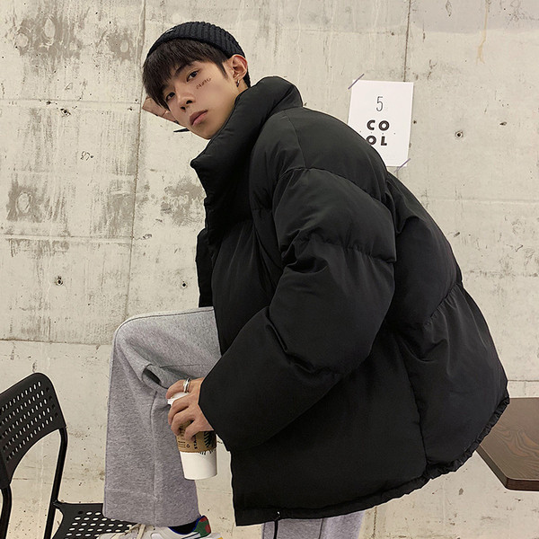 Плътно мъжко зимно яке в два цвята