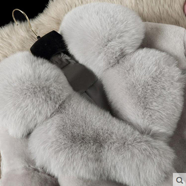 Palton de dama modern cu guler in forma de V model lung in trei culori