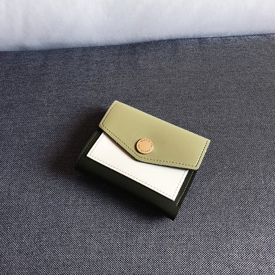 Стилен дамски портфейлот еко кожа два модела в пет цвятаот еко кожа