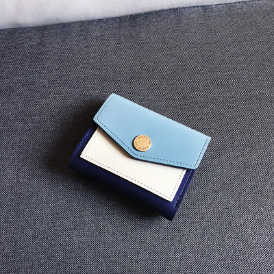 Стилен дамски портфейлот еко кожа два модела в пет цвятаот еко кожа