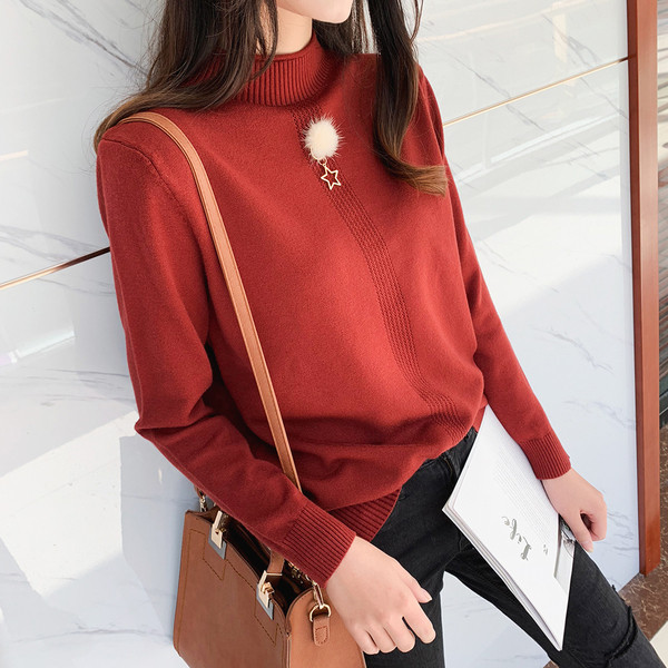 Bluza de dama eleganta cu element metalic in mai multe culori