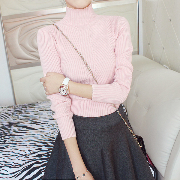 Polo de dama de iarna model uni in mai multe culori