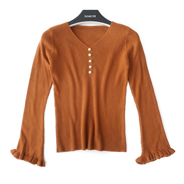 Bluza de dama eleganta cu maneci lotus in mai multe culori