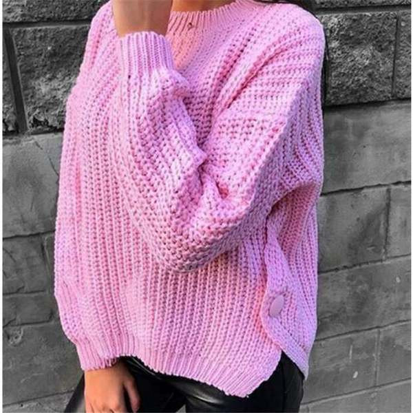 Pulover de dama modern model larg in mai multe culori