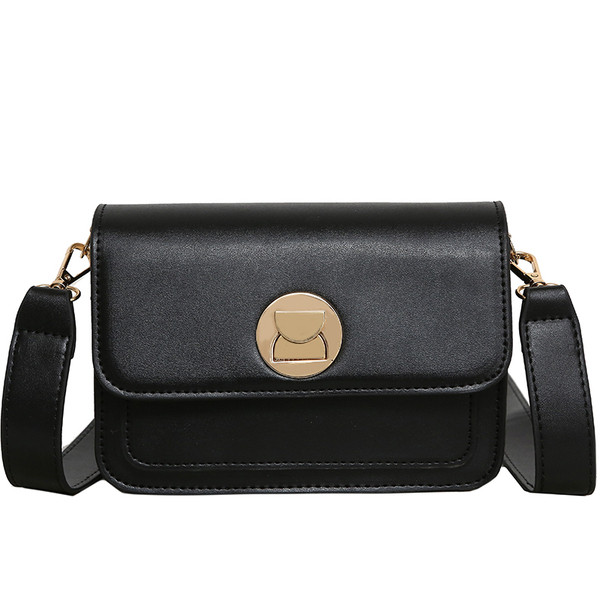 Κομψή γυναικεία δερματίνη τσάντα σε τρία χρώματα