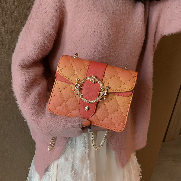 Geantă mică de damă, stilată, din piele ecologică în patru culori