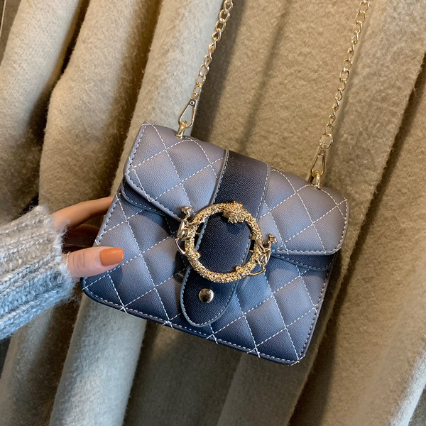 Geantă mică de damă, stilată, din piele ecologică în patru culori