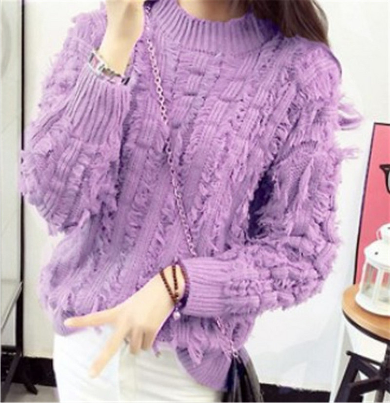 Stílusos női pulóver öt színben