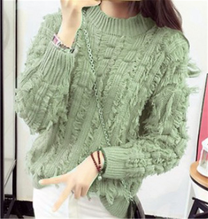 Stílusos női pulóver öt színben