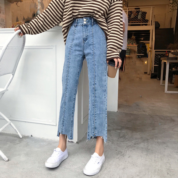 Aktuális női farmer kék színben