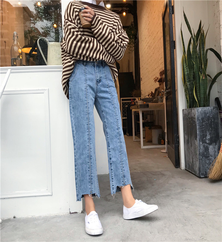 Aktuális női farmer kék színben