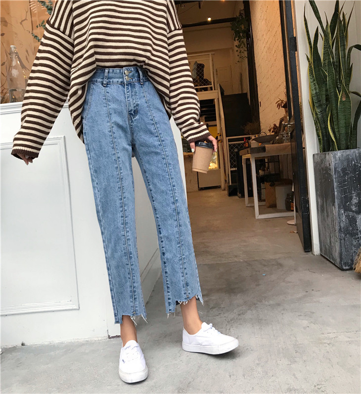 Aktuális női farmer kék színben