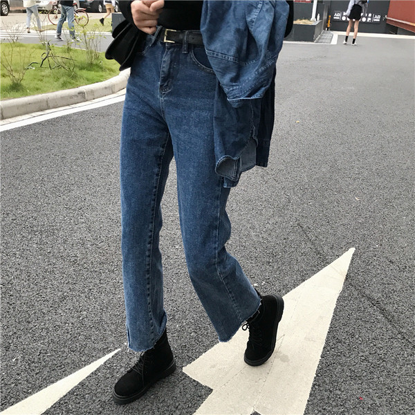 Női farmer - széles modell két színben