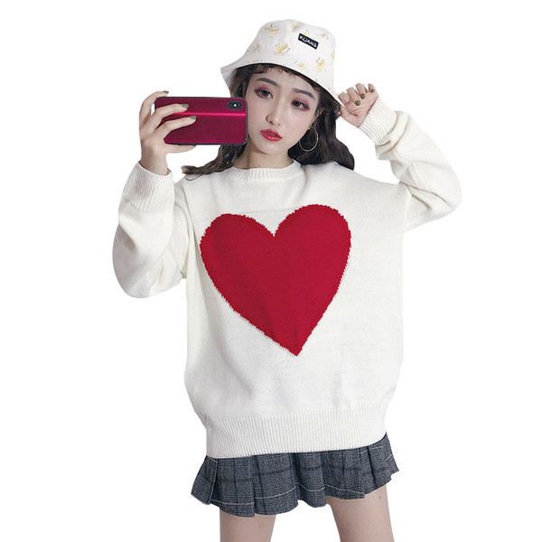 Alkalmi női pulóver színes hímzéssel több színben