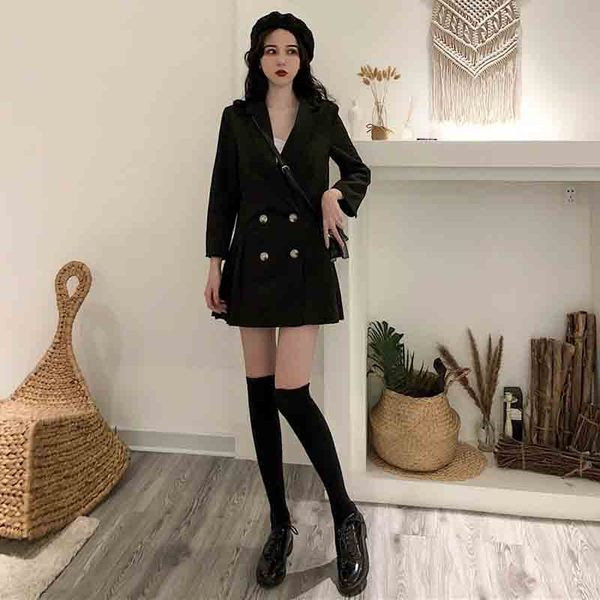 Stílusos női kabát szabású modell szürke és fekete színben