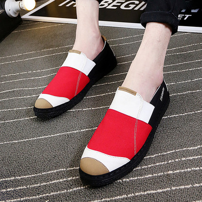 Ανδρικά μοκασίνια σε δύο χρώματα