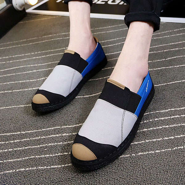 Ανδρικά μοκασίνια σε δύο χρώματα