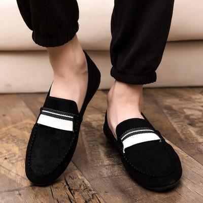 Ανδρικά μοκασίνια από οικολογικό σουέτ σε διάφορα χρώματα