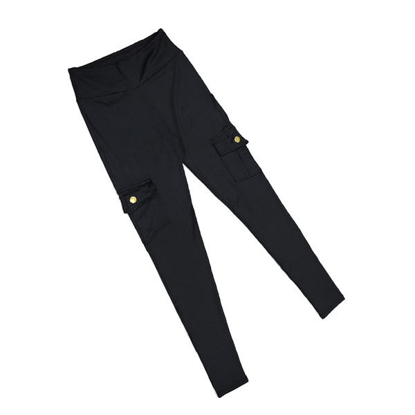 Ежедневен дамски клин с джобове в два цвята