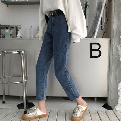 Καθημερινή γυναικεία τζιν -  σε δύο χρώματα