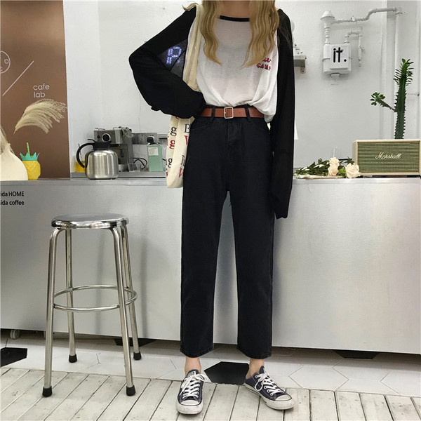 Καθημερινή γυναικεία τζιν -  σε δύο χρώματα