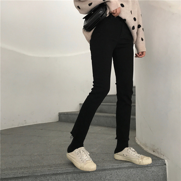 Női farmer Karcsú modell két színben