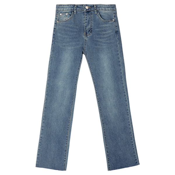 Γυναικεία τζιν καθημερινά σε μπλε χρώμα