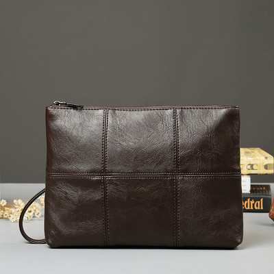 Egyszerű férfi táska hosszú és rövid pántokkal, két színben