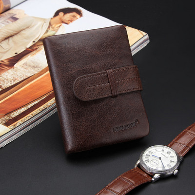 Κομψό ανδρικό πορτοφόλι σε δύο χρώματα - δύο μοντέλα