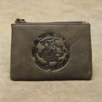 Férfi mini pénztárca cipzárral - többféle modell